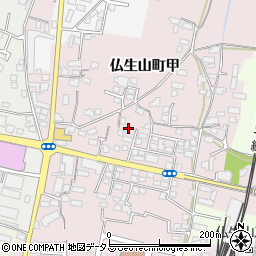 香川県高松市仏生山町81周辺の地図