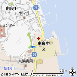 兵庫県洲本市由良町由良2347周辺の地図