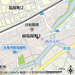 〒763-0064 香川県丸亀市前塩屋町の地図
