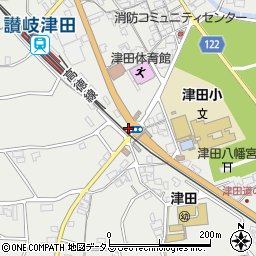 香川県さぬき市津田町津田138-20周辺の地図