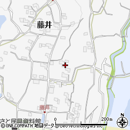 和歌山県紀の川市藤井115周辺の地図