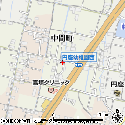 香川県高松市中間町36-21周辺の地図