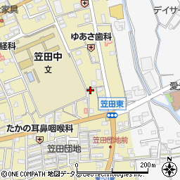和歌山県伊都郡かつらぎ町笠田東196-10周辺の地図