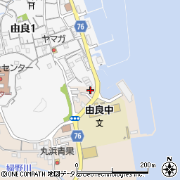 兵庫県洲本市由良町由良2347-7周辺の地図
