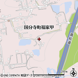 香川県高松市国分寺町福家甲3455-10周辺の地図