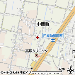 香川県高松市中間町34-3周辺の地図