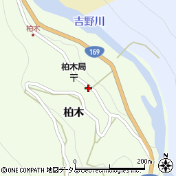 奈良県吉野郡川上村柏木124周辺の地図