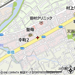 香川県丸亀市幸町周辺の地図