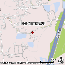 香川県高松市国分寺町福家甲3455-8周辺の地図