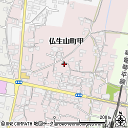 香川県高松市仏生山町84周辺の地図
