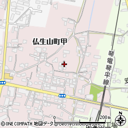 香川県高松市仏生山町138周辺の地図