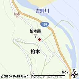 奈良県吉野郡川上村柏木126周辺の地図