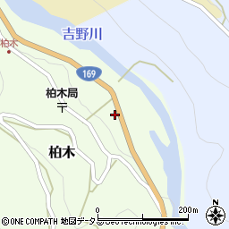 奈良県吉野郡川上村柏木274周辺の地図