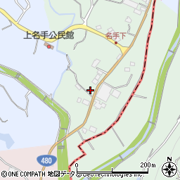 和歌山県紀の川市名手下320周辺の地図
