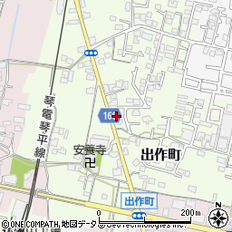 香川県高松市出作町466-5周辺の地図