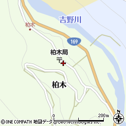 奈良県吉野郡川上村柏木129周辺の地図
