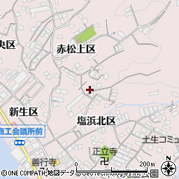 広島県尾道市因島土生町赤松上区1866-3周辺の地図