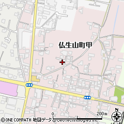 香川県高松市仏生山町23-8周辺の地図