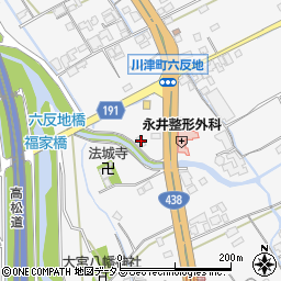 川津鉄工所周辺の地図