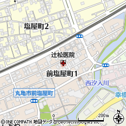 辻松外科内科医院周辺の地図