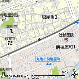 香川県丸亀市塩屋町2丁目4周辺の地図
