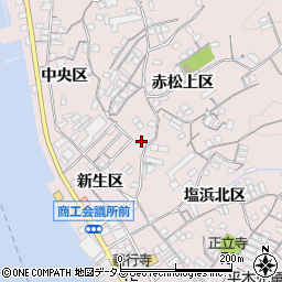 広島県尾道市因島土生町赤松上区1819-14周辺の地図