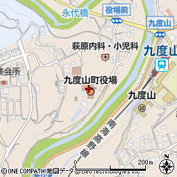 和歌山県伊都郡九度山町周辺の地図