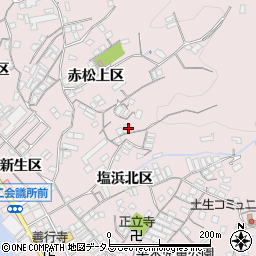 広島県尾道市因島土生町赤松上区1866-5周辺の地図