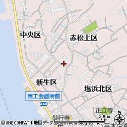 広島県尾道市因島土生町赤松上区1819周辺の地図