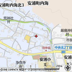 ひろしま農業協同組合　芸南地域本部安浦店周辺の地図