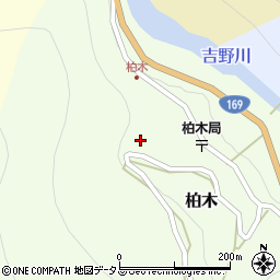 奈良県吉野郡川上村柏木62周辺の地図