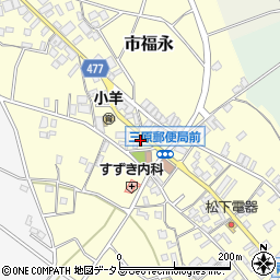 兵庫県南あわじ市市福永周辺の地図