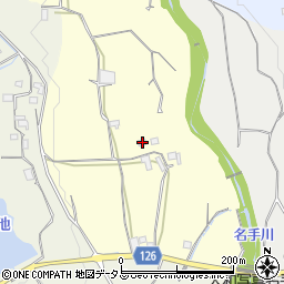 和歌山県紀の川市上丹生谷161周辺の地図