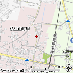 香川県高松市仏生山町142周辺の地図