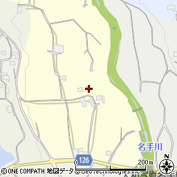 和歌山県紀の川市上丹生谷70周辺の地図