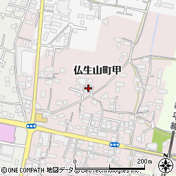 香川県高松市仏生山町86周辺の地図