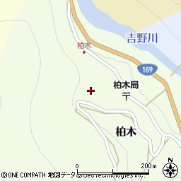 奈良県吉野郡川上村柏木100周辺の地図
