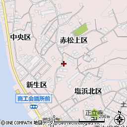 広島県尾道市因島土生町赤松上区1846-8周辺の地図