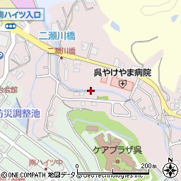 久次郎原公園周辺の地図