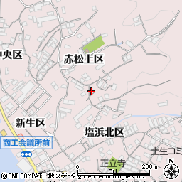 広島県尾道市因島土生町赤松上区1864-10周辺の地図