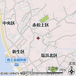 広島県尾道市因島土生町赤松上区1846-13周辺の地図