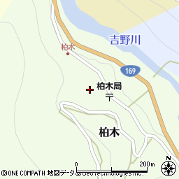 奈良県吉野郡川上村柏木34周辺の地図