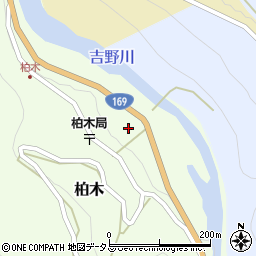 奈良県吉野郡川上村柏木372周辺の地図