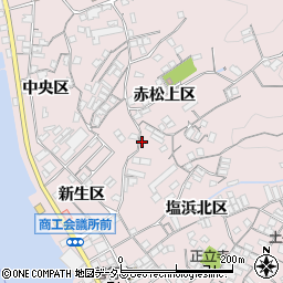 広島県尾道市因島土生町赤松上区1846-7周辺の地図