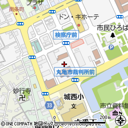 四国ガスグループ丸亀ショールーム周辺の地図
