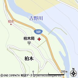 奈良県吉野郡川上村柏木371周辺の地図