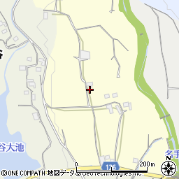 和歌山県紀の川市上丹生谷166周辺の地図