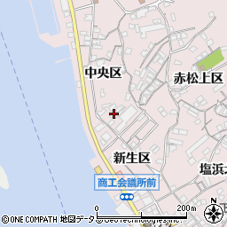 広島県尾道市因島土生町中央区1766周辺の地図