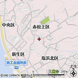 広島県尾道市因島土生町赤松上区1846-6周辺の地図