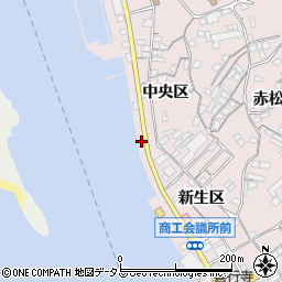 広島県尾道市因島土生町中央区1762-24周辺の地図